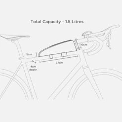 Restrap Race Top Tube Bag Rahmentasche Für Das Oberrohr Schwarz (1,5 Liter) 13 Restrap Race Top Tube Bag Rahmentasche Für Das Oberrohr Schwarz (1,5 Liter) -Sportfahrrad 59202803 06mExKdzagiWwPm 1280x1280
