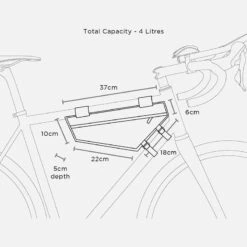 Restrap Race Frame Bag Rahmentasche (4 Liter) Schwarz 9 Restrap Race Frame Bag Rahmentasche (4 Liter) Schwarz -Sportfahrrad 59202804 04A4hdA5xL5vHPz 1280x1280