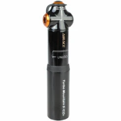 Airace Turbo Mountain 2in1 Minipumpe Mit Integrierter CO2-Pumpe Für Mountainbikes Bis 5,5 Bar (80 PS