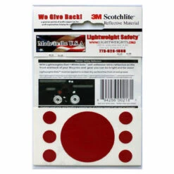 Lightweights Reflective Dots 3M Reflexpunkte 14er Set - Red/White (Rot/Weiß) -Sportfahrrad 59203717 02Rwd9GB3vrqmuB 1280x1280
