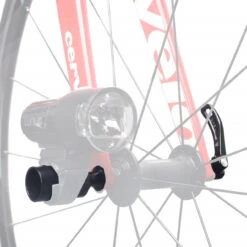 XON Universal-Lampenhalterung, GoPro-Halterung CNC-Alu FĂŒr Vorderradachse, Schnellspanner