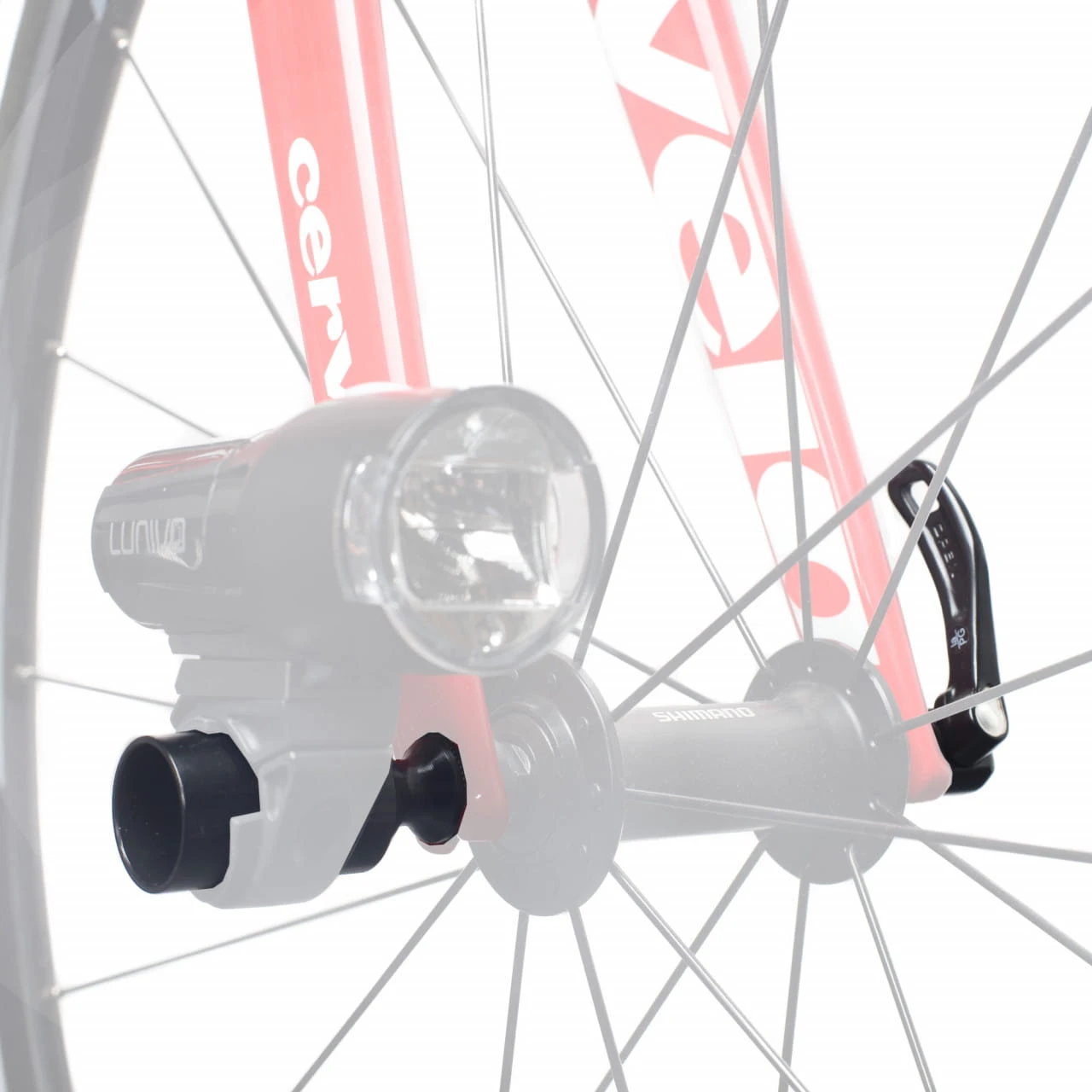 XON Universal-Lampenhalterung, GoPro-Halterung CNC-Alu Für Vorderradachse, Schnellspanner 3 XON Universal-Lampenhalterung, GoPro-Halterung CNC-Alu Für Vorderradachse, Schnellspanner