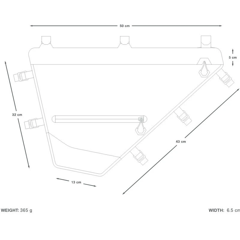 Apidura Expedition Full Frame Pack (12 L) Rahmentasche 4 Apidura Expedition Full Frame Pack (12 L) Rahmentasche – Bild 2