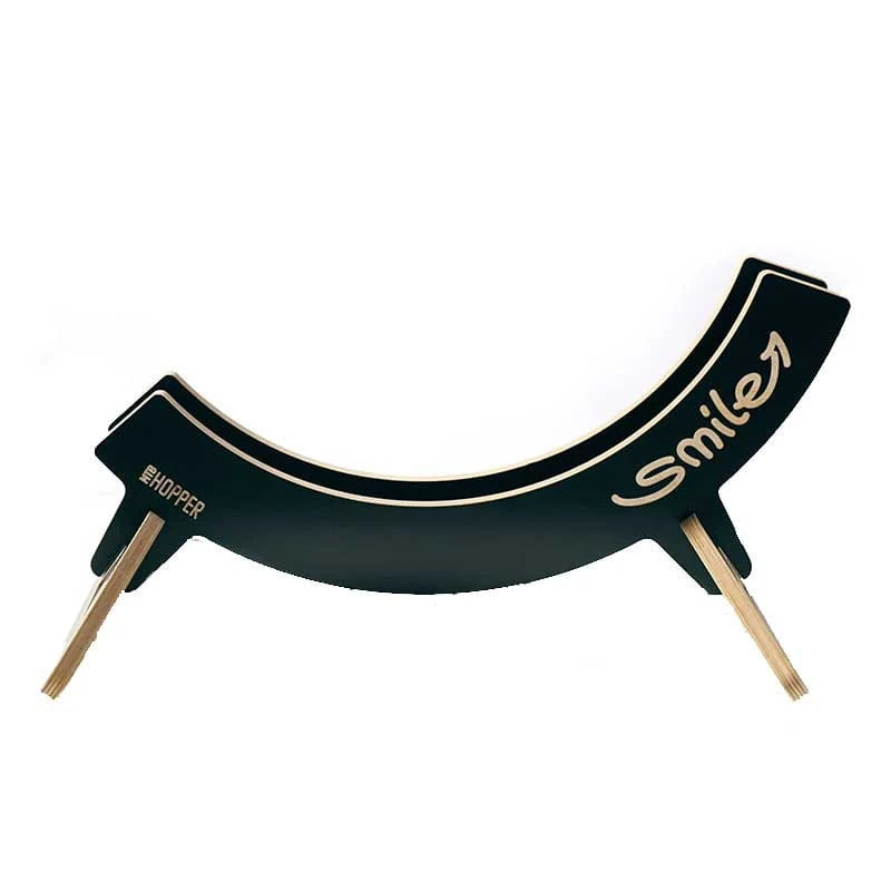 Smile Fahrradständer Aus Holz, Universell Für Rennrad Bis MTB - Schwarz 3 Smile Fahrradständer Aus Holz, Universell Für Rennrad Bis MTB - Schwarz