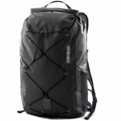 ORTLIEB Light Pack Two Zusammenrollbarer Tagesrucksack Mit Rollverschluss, Schwarz