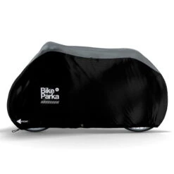 BikeParka XL Fahrradüberzug Für Große Fahrräder Schwarz