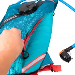 SOURCE Durabag Pro 2L Coral Blue Trinkrucksack - 2 L Trinksystem, Blau -Sportfahrrad 68923089 047chclEpd9AXuk 1280x1280