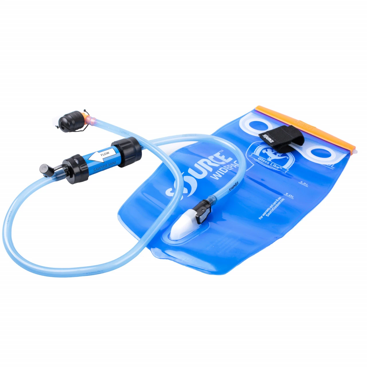 SOURCE Widepac Trinkblase + Filter - 2 L, Blau 4 SOURCE Widepac Trinkblase + Filter - 2 L, Blau – Bild 2