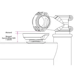 76 Projects Enduro Mount Flex (Typ B) - Oberrohr-Halterung Rund Garmin -Sportfahrrad 68923232 04nRZitu297PVZp 1280x1280