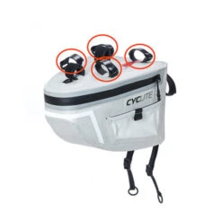 CYCLITE Velcro Fixation Strap (short) Für Lenkertasche - Länge 15 Cm, Schwarz -Sportfahrrad 68923653 03uYi4V4s4satK1 1280x1280