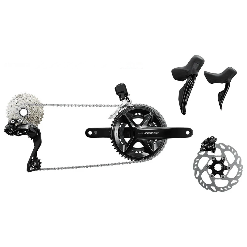 Shimano 105 Di2 R7150 2x12-fach Gruppe 34-50 - 172,5 Mm 3 Shimano 105 Di2 R7150 2x12-fach Gruppe 34-50 - 172,5 Mm