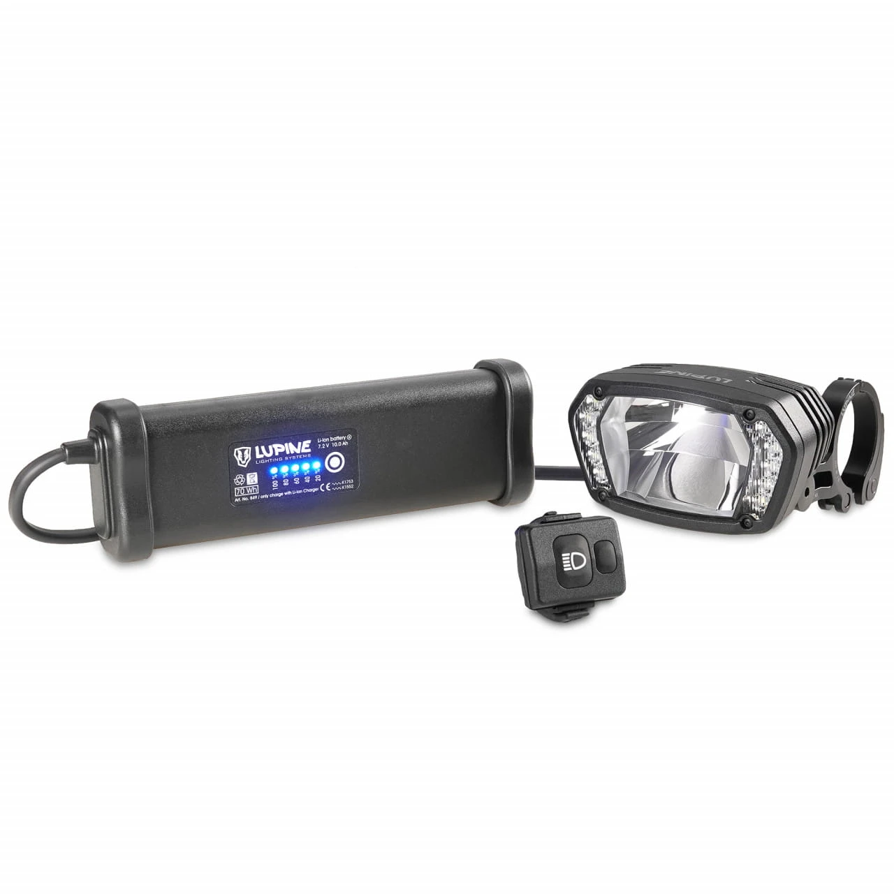 Lupine SL AX (2023) 31,8 Mm - StVZO-Fahrradlampe 3 Lupine SL AX (2023) 31,8 Mm - StVZO-Fahrradlampe