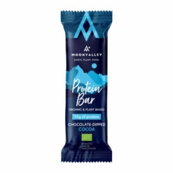 Moonvalley Protein Bar Chocolate-Dipped Cocoa - Proteinriegel Kakao Mit Schokoüberzug (18 X 60 G)