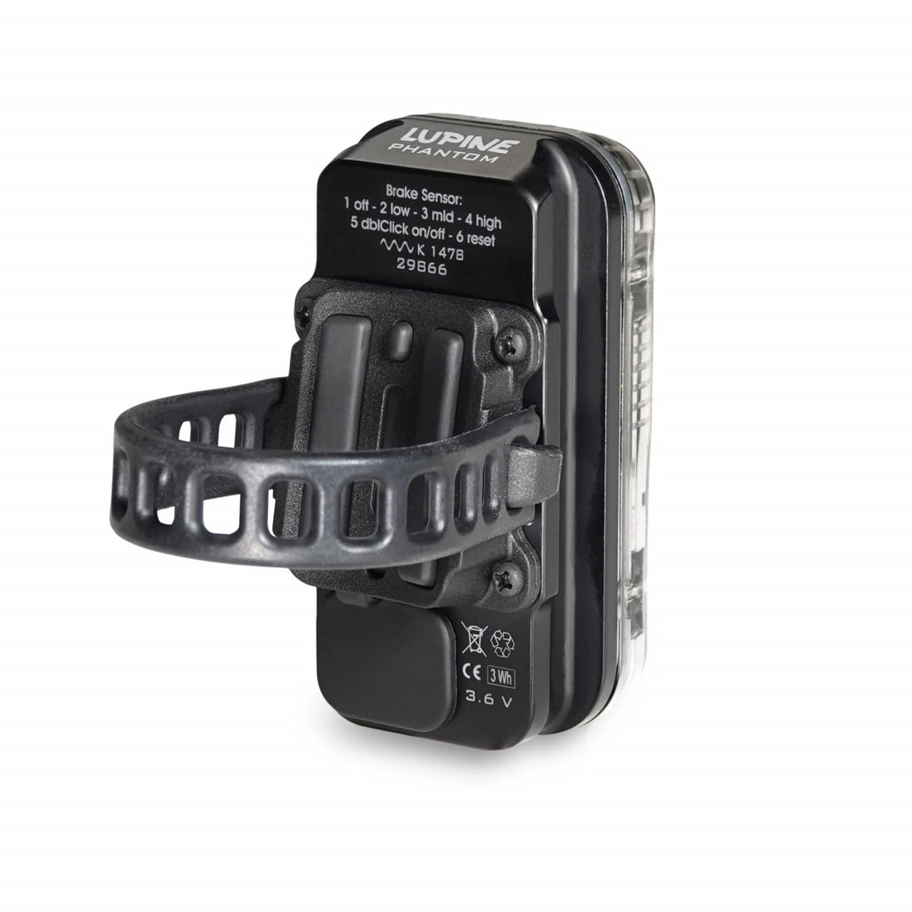 Lupine ROTLICHT StVZO Phantom (Grau) 4 Lupine ROTLICHT StVZO Phantom (Grau) – Bild 2