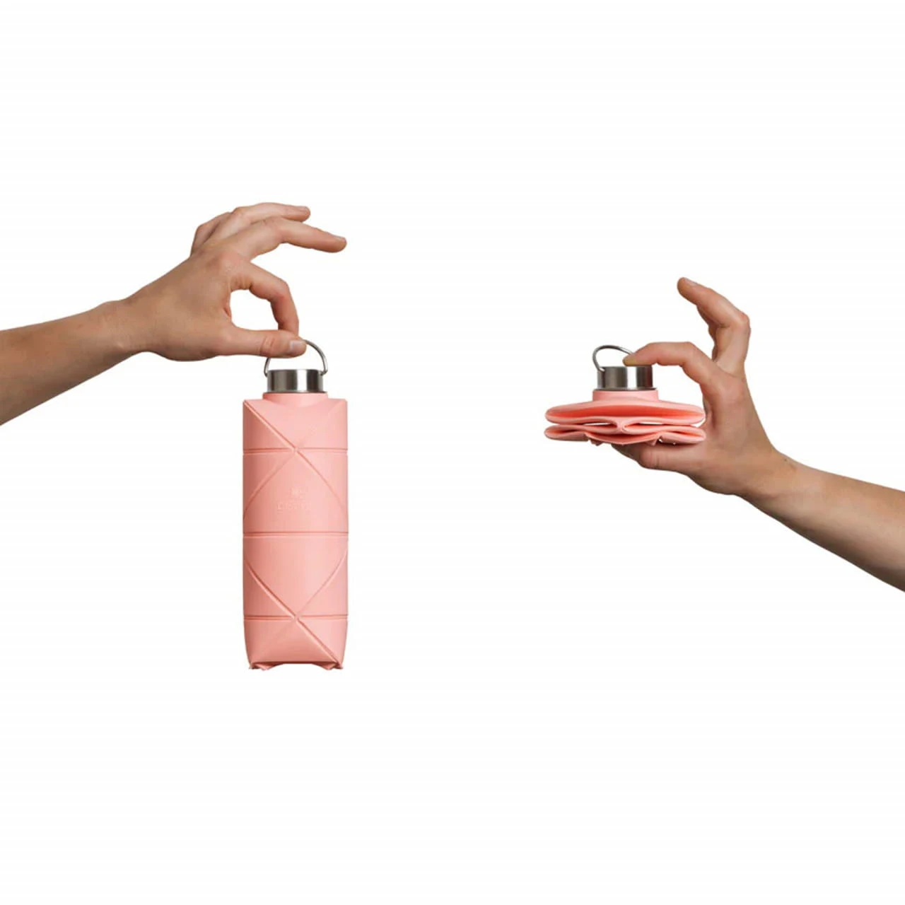 DiFOLD Origami Bottle - Faltbare Trinkflasche 750 Ml - Pink Win (Rosa) 4 DiFOLD Origami Bottle - Faltbare Trinkflasche 750 Ml - Pink Win (Rosa) – Bild 2