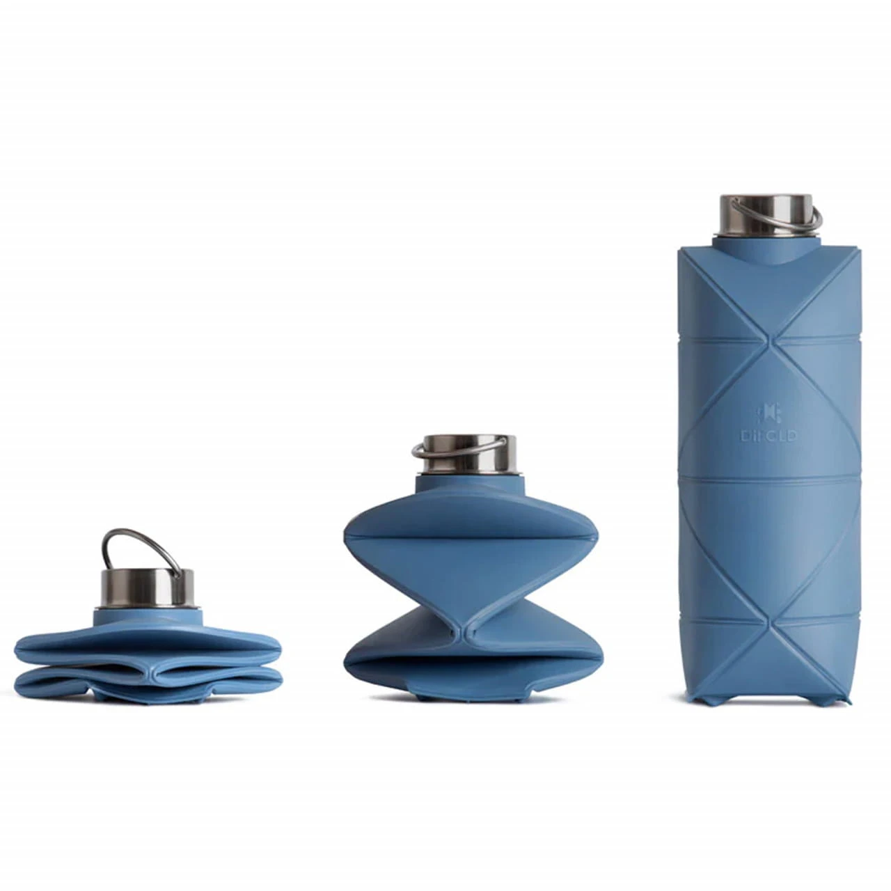 DiFOLD Origami Bottle - Faltbare Trinkflasche 750 Ml - Sleek Blue (Blau) 5 DiFOLD Origami Bottle - Faltbare Trinkflasche 750 Ml - Sleek Blue (Blau) – Bild 3